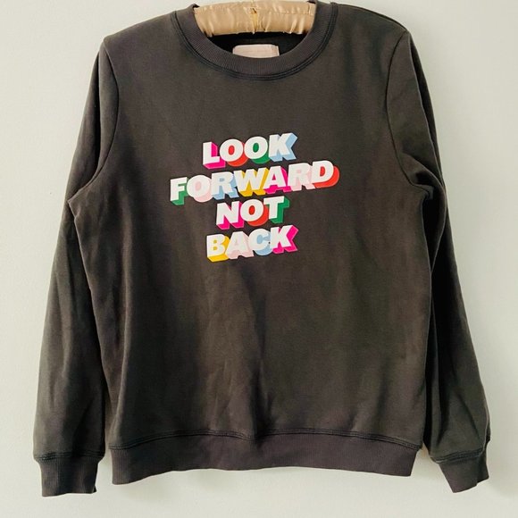 ban.do 'Look Forward' Grey Crewneck Sweatshirt - Picture 3 of 8